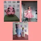 melanie martinez kit k12 dress + crybaby perfume milk (fanmade) + portals mask