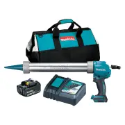Makita DCG180FBX1 - 18V 600ml Caulking Gun Kit (1 x 3.0Ah)