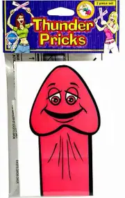 Bachelorette Party Supplies - Thunder Pricks (2 per bag)