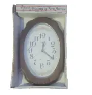 new haven clock company quartz Wall Clock New In Box