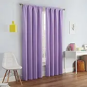 Eclipse 10707042X063LPR Kendall 42-Inch by 63-Inch Thermaback Blackout Single Panel, Light Purple