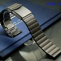 在飛比找PChome24h購物優惠-全新 不鏽鋼一體式實心摺疊扣-快拆式摺疊扣金屬錶帶 ( 22