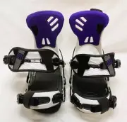 GNU Women's B-Free Snowboard Bindings White Small NEW