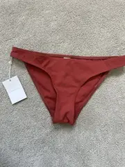 BRAND NEW Zimmerman Resort ss19 clay Bikini Bottoms / Size 10au