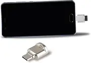 OSALADI USB-c to Type c OTG Adapter Reader Mini Connector Data Sync Charge for