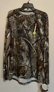 NEW Terramar Realtree Camo Long Sleeve Performance Shirt - men's Size 2XL/2TG