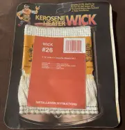 New CUI Kerosene Heater Wick #: 26