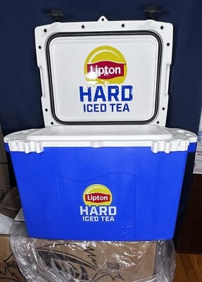 Brand New Taiga Hard Cooler 27 Qt (Quart) Lipton Hard Iced Tea Blue Made In USA