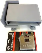 Foghorn Construction Bolt-On Keyed Shipping Container Lock Box with 4 Keys - 100% Steel for Heavy Duty Security