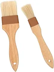 Cabilock 2pcs Pastry Oil Brush Food Grade Kitchen Grilling Baking Barbecue Brush Grilling Brush
