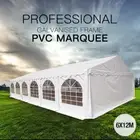 6x12m Galvanised Frame PVC Fabric Marquee Party Tent with ground bars