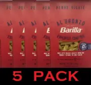 Barilla Al Bronzo Pasta PENNE RIGATE Noodles Expertly Crafted 14.1 oz - 5 PACK
