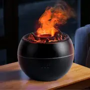 YALEDI Essential Oil Diffuser Volcano Fire Flame Aromatherapy Diffuser 360ml ...