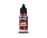 Vallejo Game Color Paint 18mL Steel Grey 72.102
