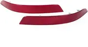 Rear Bumper Reflector Brake Light Cover Tail for Benz GL-Class X164 ML320 ML350 ML 2010-2013 Rear Lights(Left and Right)