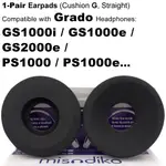 MISODIKO 泡沫耳墊可替代 GRADO GS1000I, GS1000E, GS2000E, PS1000, PS