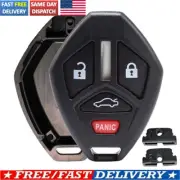 Key Fob Case Shell Pad Replacement For Mitsubishi Eclipse Galant Lancer Mirage !