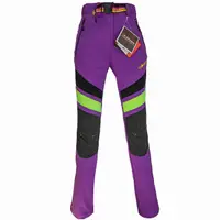 在飛比找有閑購物優惠-法國戶外品牌EIDER紫色耐磨拼接登山褲 攀岩褲 韓版 W2