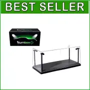 Illuminated USB LED Display Case for 1:18 Scale Models - Clear with Black Base