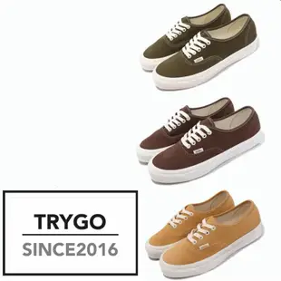 TRYGO｜VANS VAULT OG AUTHENTIC LX 23SS 麂皮 芥末黃 墨綠 咖啡色