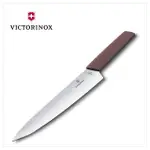 VICTORINOX 瑞士維氏SWISS MODERN 切肉刀/暗紅6.9016.221B