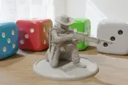 Android Hunter - 28mm/32mm - post Apocalyptic - Proxy Miniature for