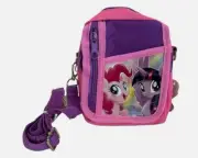 My Little Pony Light Pink/Purple Camera Pouch Bag Wallet Purse Shoulder Strap