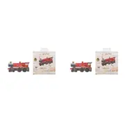 2PK Ugears Wooden Coloring Model 3D Puzzle Toy 16.7xx12cm Hogwarts Express 6y+