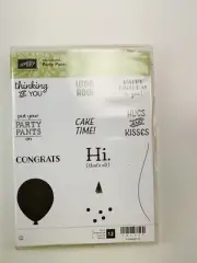 Stampin’ Up Sale-A-Bration Party Pants RETIRED 141327 Set of 12 New