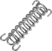 JEWEDECO Dog Leash Spring Heavy Duty Shock Absorbing Tension Spring for Outdoor Activities for Dog Tie Out Rope Camping and Pet Safety Load Capacity