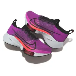 Nike 慢跑鞋 Air Zoom Tempo Next% FK 女鞋 螢光紫 路跑 氣墊 運動鞋 CI9924-501 [ACS 跨運動]