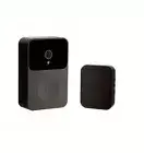 Doorbell Camera Wireless Intelligent Visual Home Intercom WiFi Security Black
