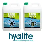 Nutrifield Elements Grow A&B Set 5L Hydroponic Nutrient NF