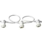 Eliana Festive Outdoor Festoon String Light - White, 10 Light, PL0318