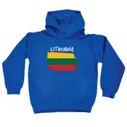 Lithuania Country Flag Nationality - Kids Children Hoodie