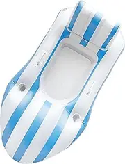 Rukjmqi Adult Pool Floats,Inflating Swimming Air Mattress - Soft Pool Raft with Cup Holder for Tanning Relaxation Water Play Vacation Backyard Travel River Beach Lake