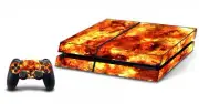 Flame Game Skins Designed to Fit PS4 Console And Controller VWAQ - PGC3