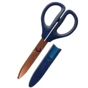 KOKUYO Scissors Sakusa Titanium Glueless Blade Navy Blue Hasa-PT280DB