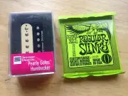 Seymour Duncan Pearly Gates Humbucker Pickup Neck Zebra SHPG-1 ERNIE BALL STRING