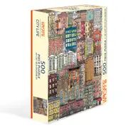 500pc WerkShoppe 45.7x61cm City Life Children Jigsaw Puzzle w/ Inserts 13y+