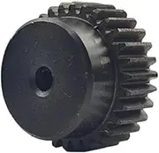 VCIMIUSA 1pcs 1.5mod Gear Pinion 30teeth 6/8/10/12/14/15/16/17/19/20/22mm Hole Spur Gear Precision Machinery Industry 45 Steel Pinion(3PCS,30T Hole 6mm)