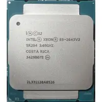 在飛比找PChome商店街優惠-【含稅】Intel Xeon E5-2643 V3 3.4G