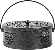 Incense Tray | Incense Burner Tray with Cover,Home Decoration Thickened Indoor Coil Holder Portable Fireproof for Living Room Bedroom