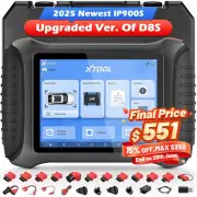 2025 NEWEST XTOOL IP900S Car Auto Diagnostic Scanner BiDirectional Tool Topology