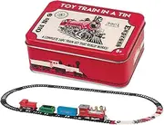 Funtime Toy Train in A Tin 16-Pieces Set