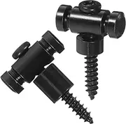SUPVOX 2pcs Iron Guitar String Retainer for Electric Guitars Durable Headstock Press Tension Retainer Enhances Sound Quality and Tuning Stability Sleek Design for High Bottom Models