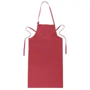 Kitchen Aprons, Adjustable Bib Kitchen Apron with Pockets for Women Men, Red