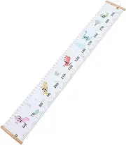 PERSELOSO 1 Set Growth Height Chart Removable Animal Pattern Wall Ruler for Nursery Playroom Measurement Decor Fun Meaningful for Boys