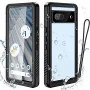 For Google Pixel 7a Case Waterproof Shockproof Heavy Duty Cover Screen Protector