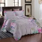 Elegant Pink Bud 3D Printing Duvet Quilt Doona Covers Pillow Case Bedding Sets